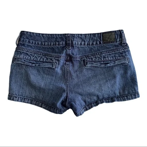 American Eagle Moto Zip Short Shorts size 4 - Picture 2 of 8